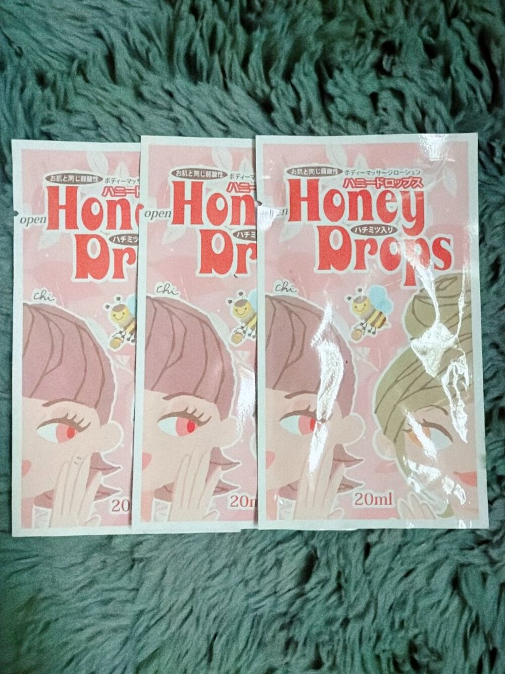 Honey Drops is a premium Japanese body massage lotion formulated with pure honey